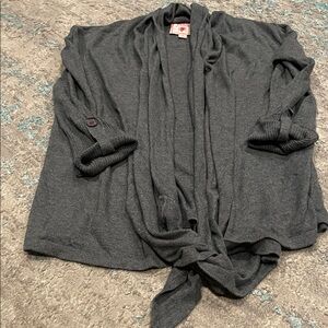 Pink Republic Gray Cardigan Sweater